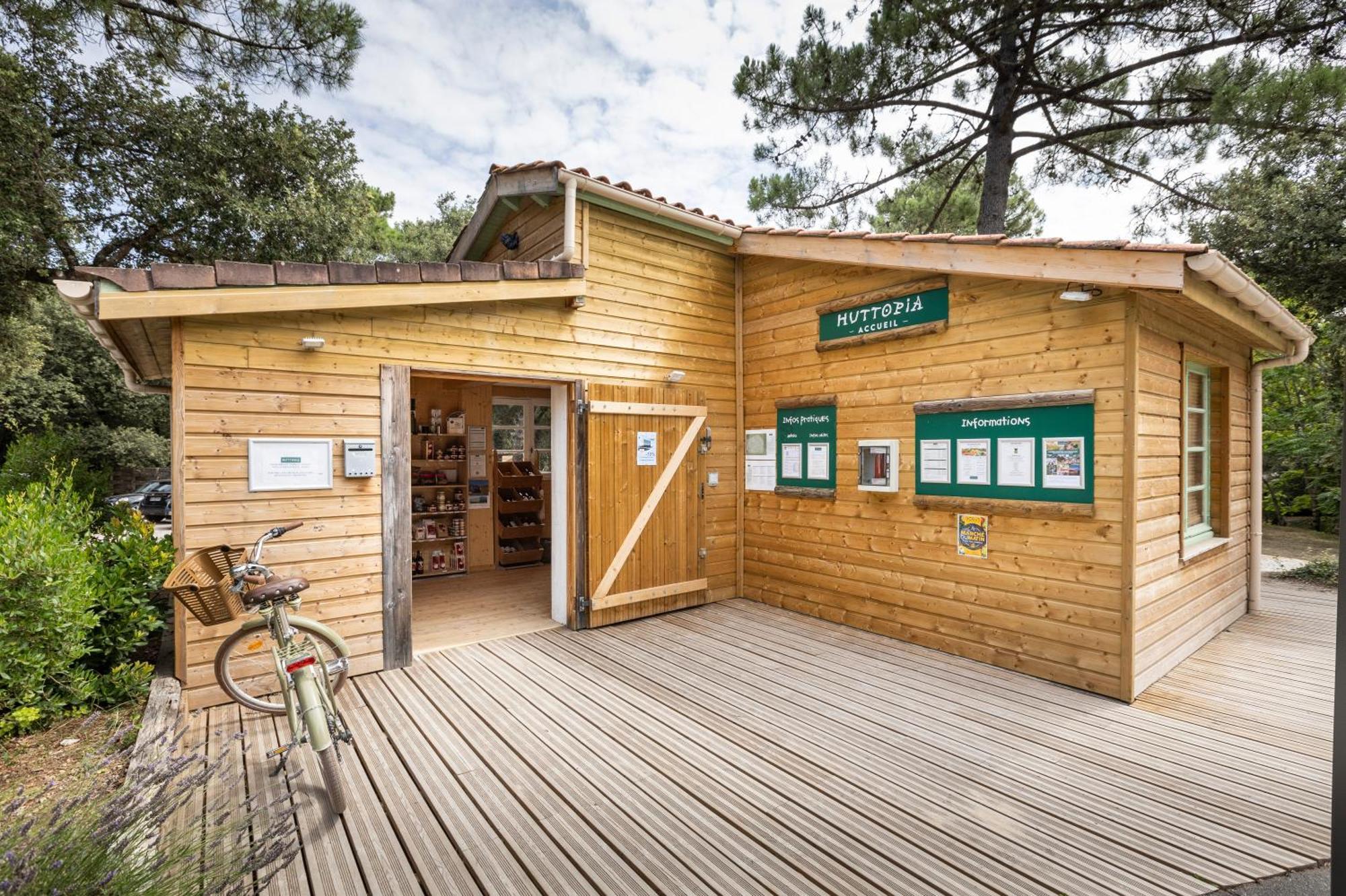 Huttopia Oleron Les Chenes Verts Dolus d'Oléron Zewnętrze zdjęcie